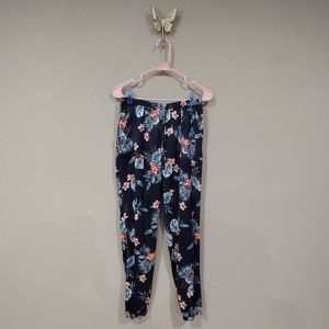 Forever 21 Tropical Flowers Pajama Pants